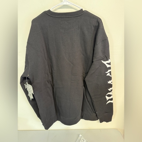 Dixxon Men’s Creneck Sweater Black Pentagram Size 2XL - Picture 2 of 3